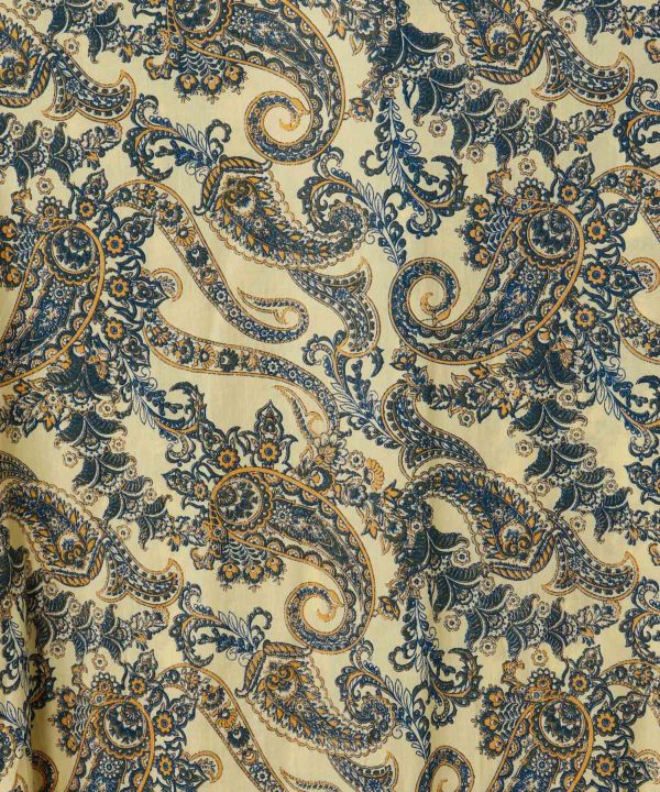 Paisley Cotton Cardigan by AMINA - Ametsuchi