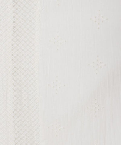Lace Embroidered Open Collar Shirt by AMINA - Ametsuchi