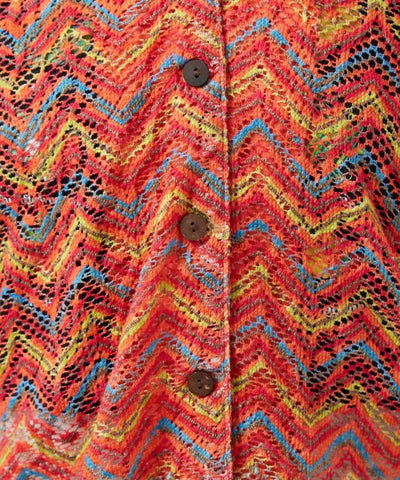 Chemise à lacets Paisley 2 en 1 par AMINA - Ametsuchi