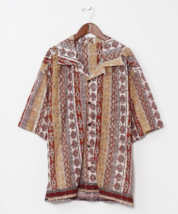 Paisley Lace Men Shirt by AMINA - Ametsuchi