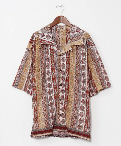 Paisley Lace Men Shirt by AMINA - Ametsuchi