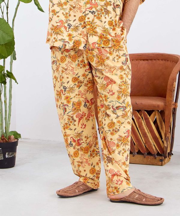Songkran Calavera Relax Pants