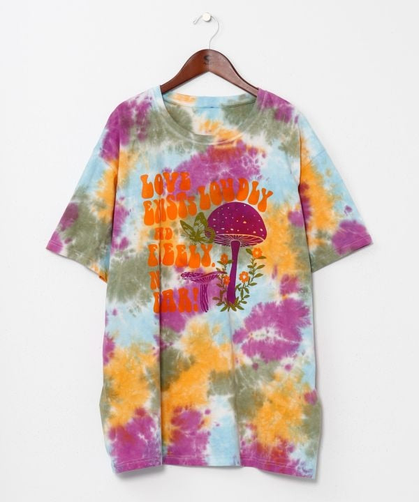 Camiseta vintage tie dye para hombre