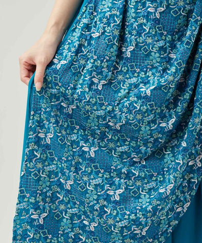 Lotus Drape Sequin Pants