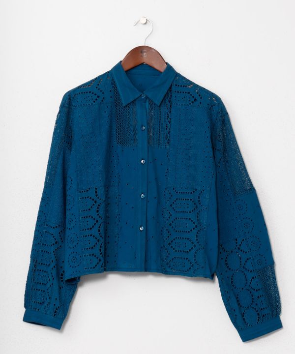 Nomad Mosaic Cropped Shirt