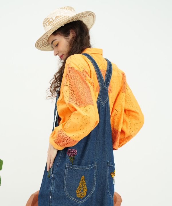 Nomad Mosaic Cropped Shirt