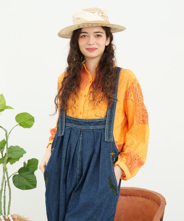 Nomad Mosaic Cropped Shirt