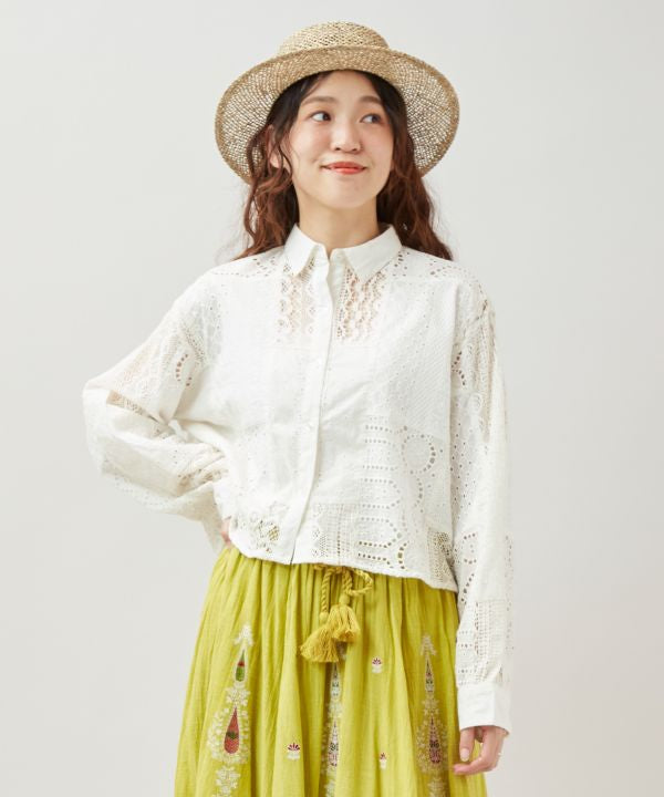 Nomad Mosaic Cropped Shirt