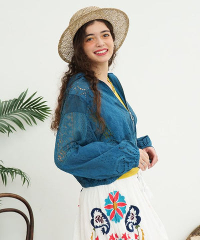 Nomad Mosaic Zip Up Hoodie