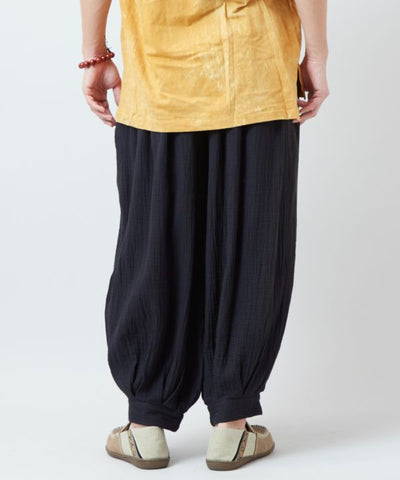 Nomad Balloon Gauze Harem Pants by AMINA - Ametsuchi