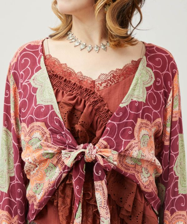 Mandala UV Cut Cardigan by AMINA - Ametsuchi