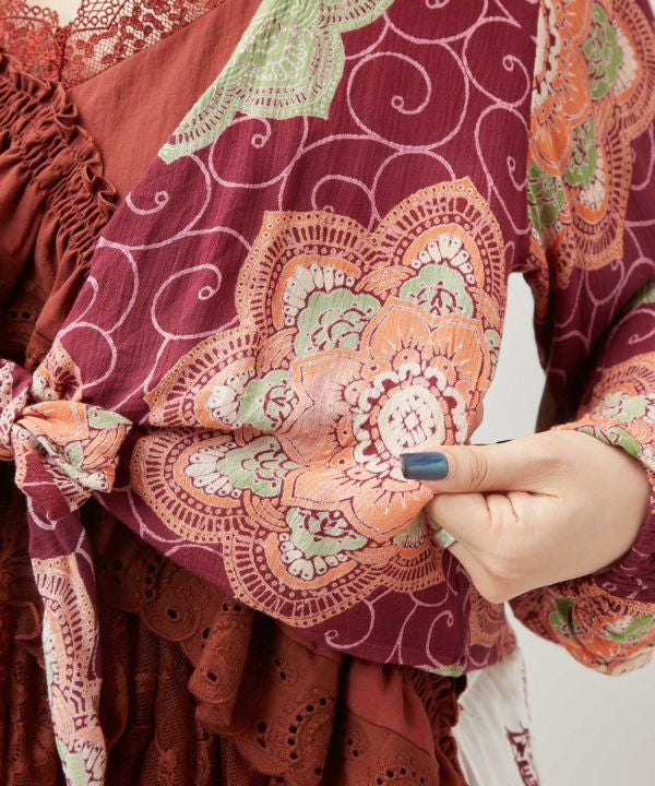 Mandala UV Cut Cardigan by AMINA - Ametsuchi