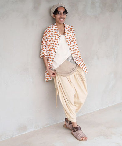 Adjustable Harem Pants by AMINA - Ametsuchi