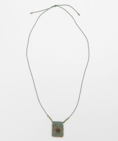 Amulet Motif Necklace Necklaces by AMINA - Ametsuchi