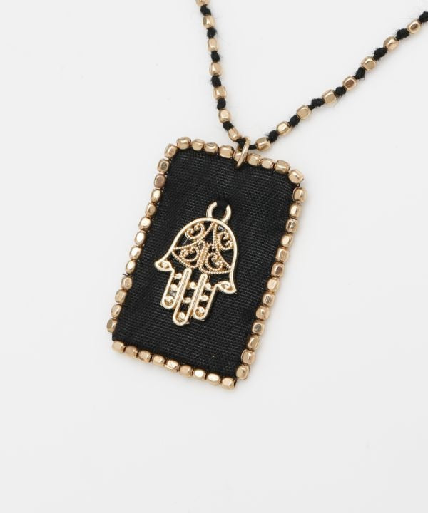 Amulet Motif Necklace Necklaces by AMINA - Ametsuchi