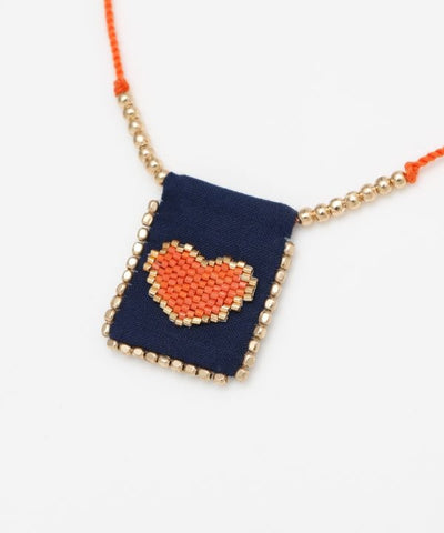 Amulet Motif Necklace Necklaces by AMINA - Ametsuchi