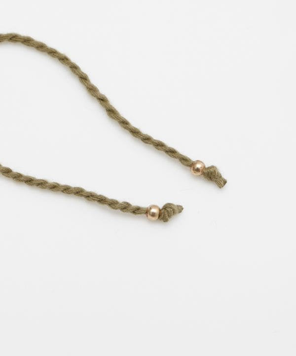 Beaded Flower Necklace Necklaces by AMINA - Ametsuchi