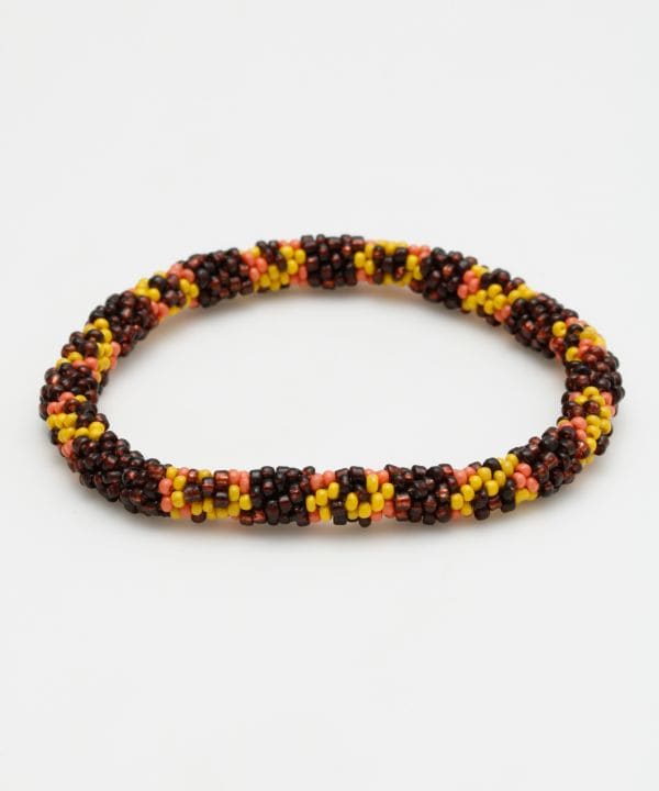 Colorful Beaded Bracelet Bangles & Bracelets by AMINA - Ametsuchi