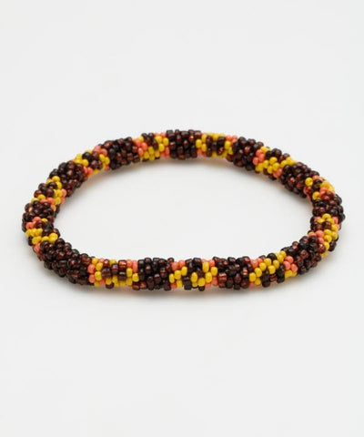 Colorful Beaded Bracelet Bangles & Bracelets by AMINA - Ametsuchi