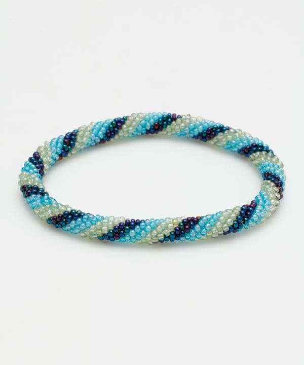 Colorful Beaded Bracelet Bangles & Bracelets by AMINA - Ametsuchi