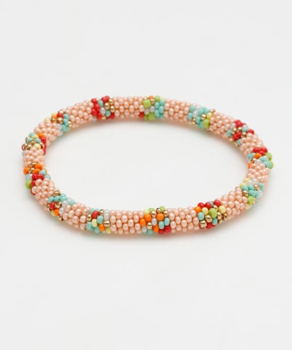 Colorful Beaded Bracelet Bangles & Bracelets by AMINA - Ametsuchi