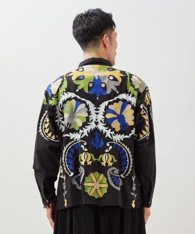 Statement Embroidery Bohemian Style Shirt