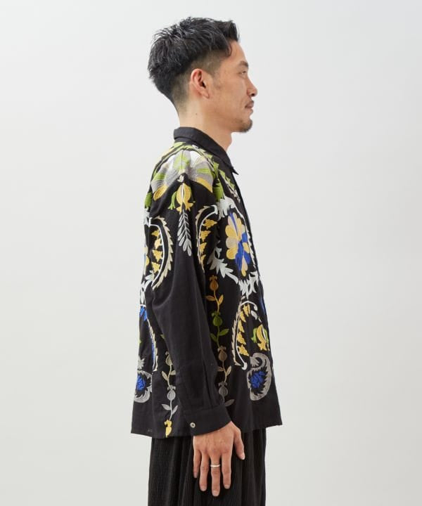 Statement Embroidery Bohemian Style Shirt