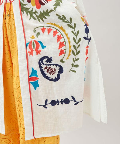 Statement Embroidery Bohemian Cardigan