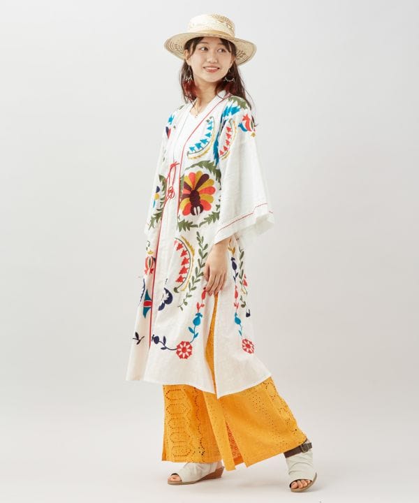 Statement Embroidery Bohemian Cardigan