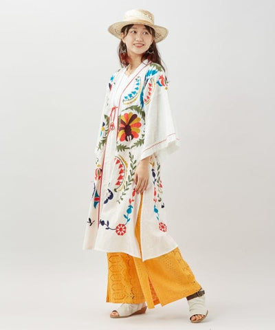 Statement Embroidery Bohemian Cardigan
