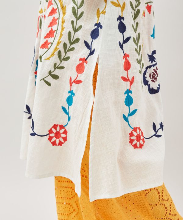 Statement Embroidery Bohemian Cardigan