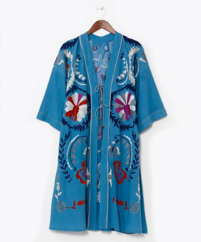 Statement Embroidery Bohemian Cardigan