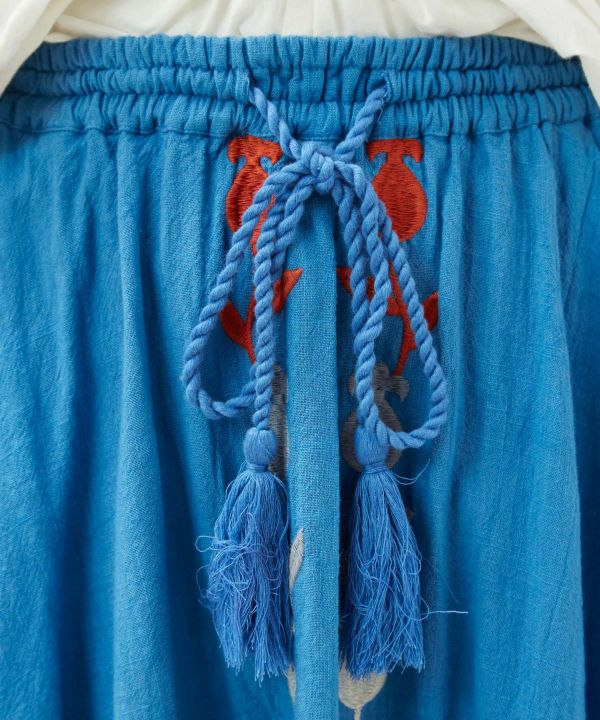 Ethnic Embroidered Long Skirt