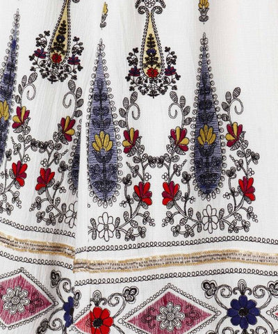 Embroidered Straight Pants Pants & Shorts by AMINA - Ametsuchi