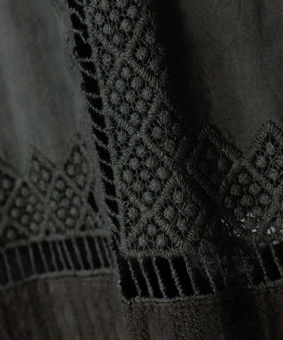 Roma Rose Embroidered Men Shirt by AMINA - Ametsuchi