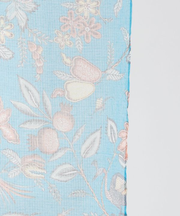 Floral Birds Noren Curtain