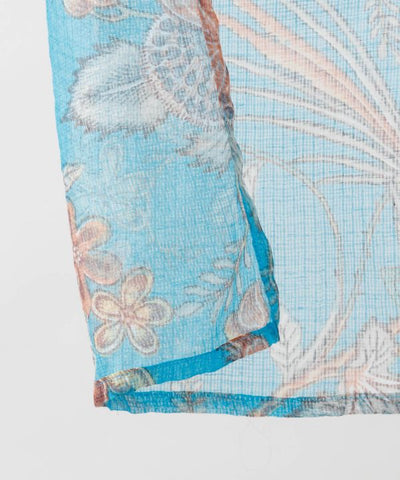 Floral Birds Noren Curtain