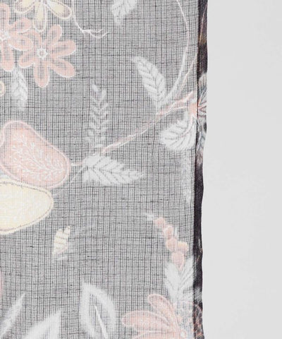 Floral Birds Noren Curtain
