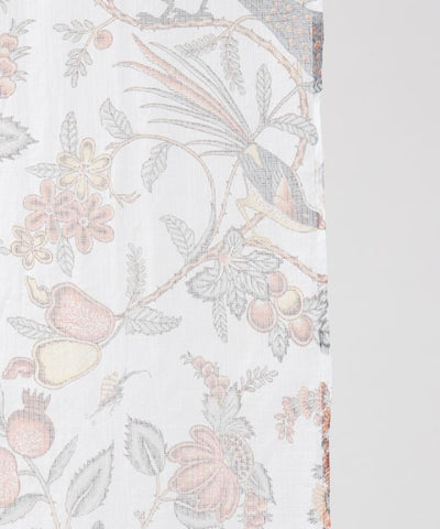Floral Birds Noren Curtain