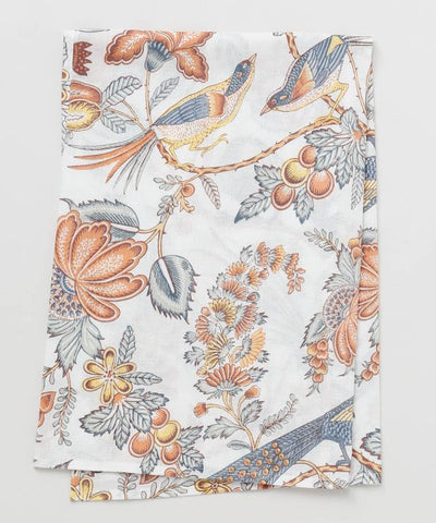 Floral Birds Decorative Cloth
