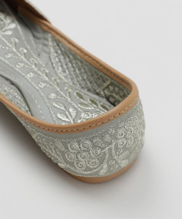Botanical ShinyJutti Flats