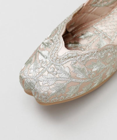 Botanical ShinyJutti Flats