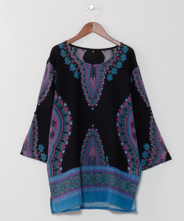 Dashiki Embroidery Ethnic Cotton Top