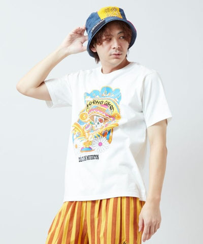 Calavera Print T-Shirt by AMINA - Ametsuchi
