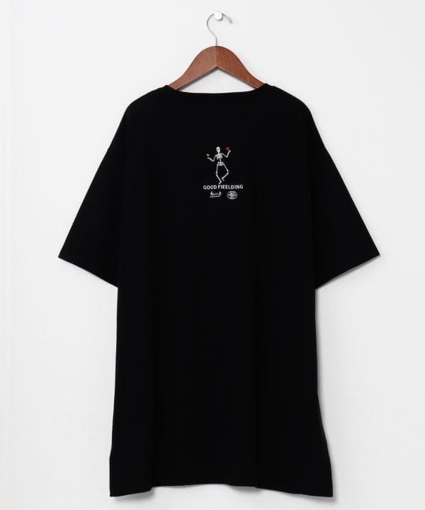 Calavera Print T-Shirt by AMINA - Ametsuchi