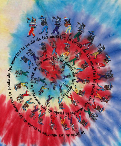 Calavera Embroidered T-Shirt by AMINA - Ametsuchi