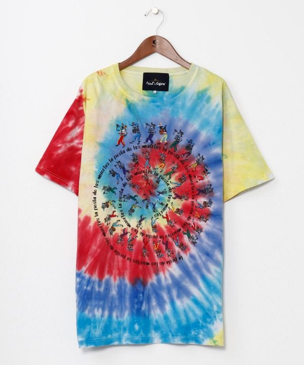 Calavera Embroidered T-Shirt by AMINA - Ametsuchi