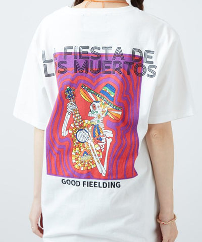 Calavera Festival T-Shirt by AMINA - Ametsuchi