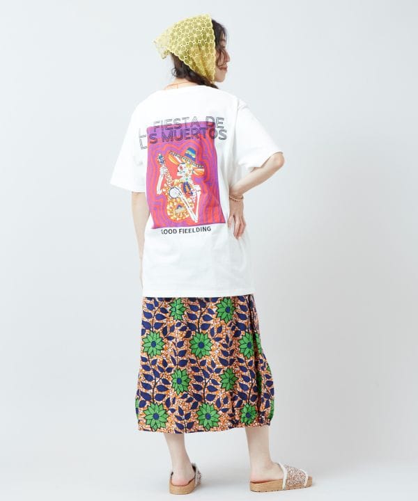 Calavera Festival T-Shirt by AMINA - Ametsuchi