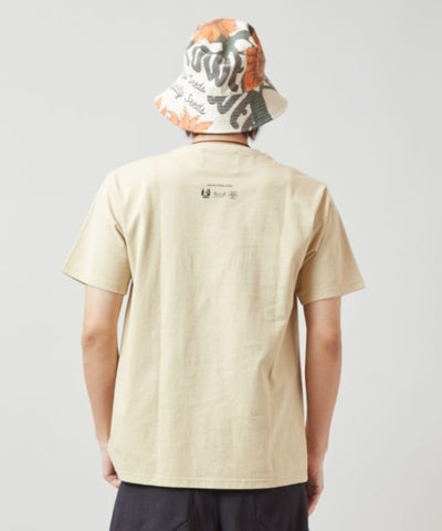 Ogawa×grn×Amina Calavera Print T-Shirt Tops by AMINA - Ametsuchi